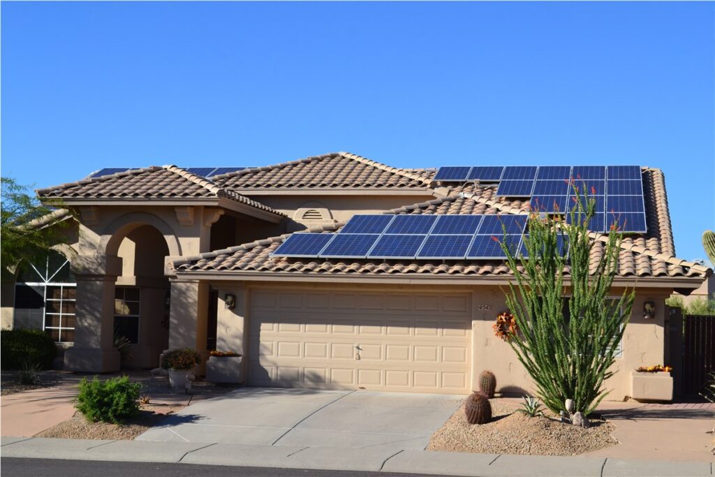 Roofing and solar system installed by one of the best roofers in Southern California