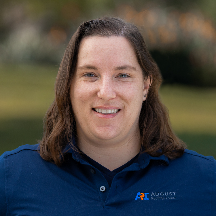 Kaitlin McGuire, Project Coordinator at August Roofing & Solar