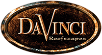 DaVinci Roofscapes premium roofing materials partner logo used by August Roofing & Solar in Southern California