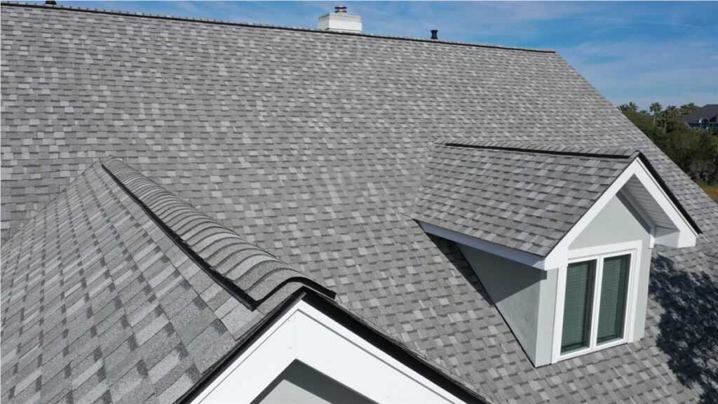 gray asphalt shingle roof southern california home