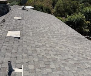 Completed roof installation on a Southern California home by August Roofing & Solar